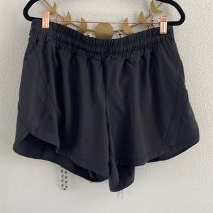 Track that lined lululemon running short size 12